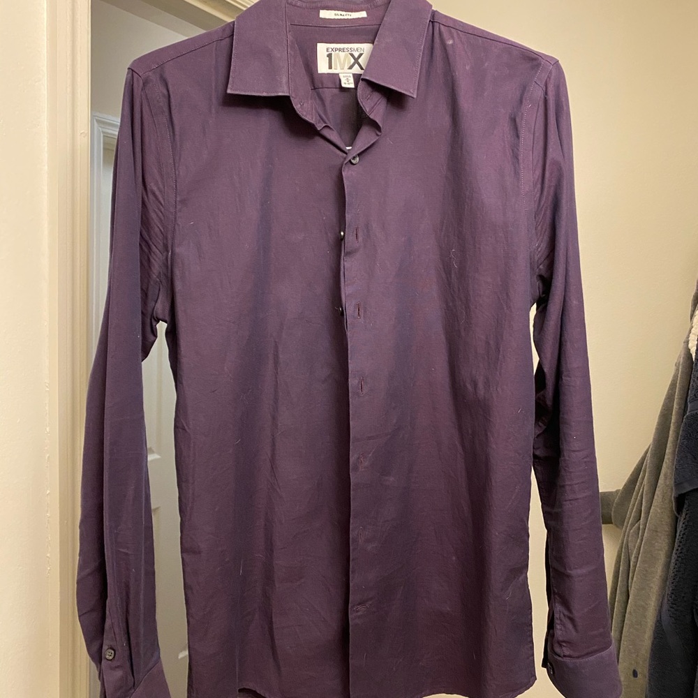 Express Men’s button up dress shirt